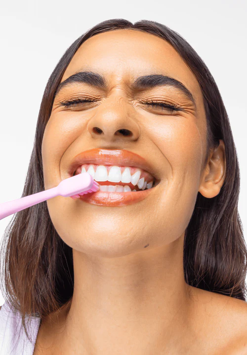 Brosse à dents électrique rose